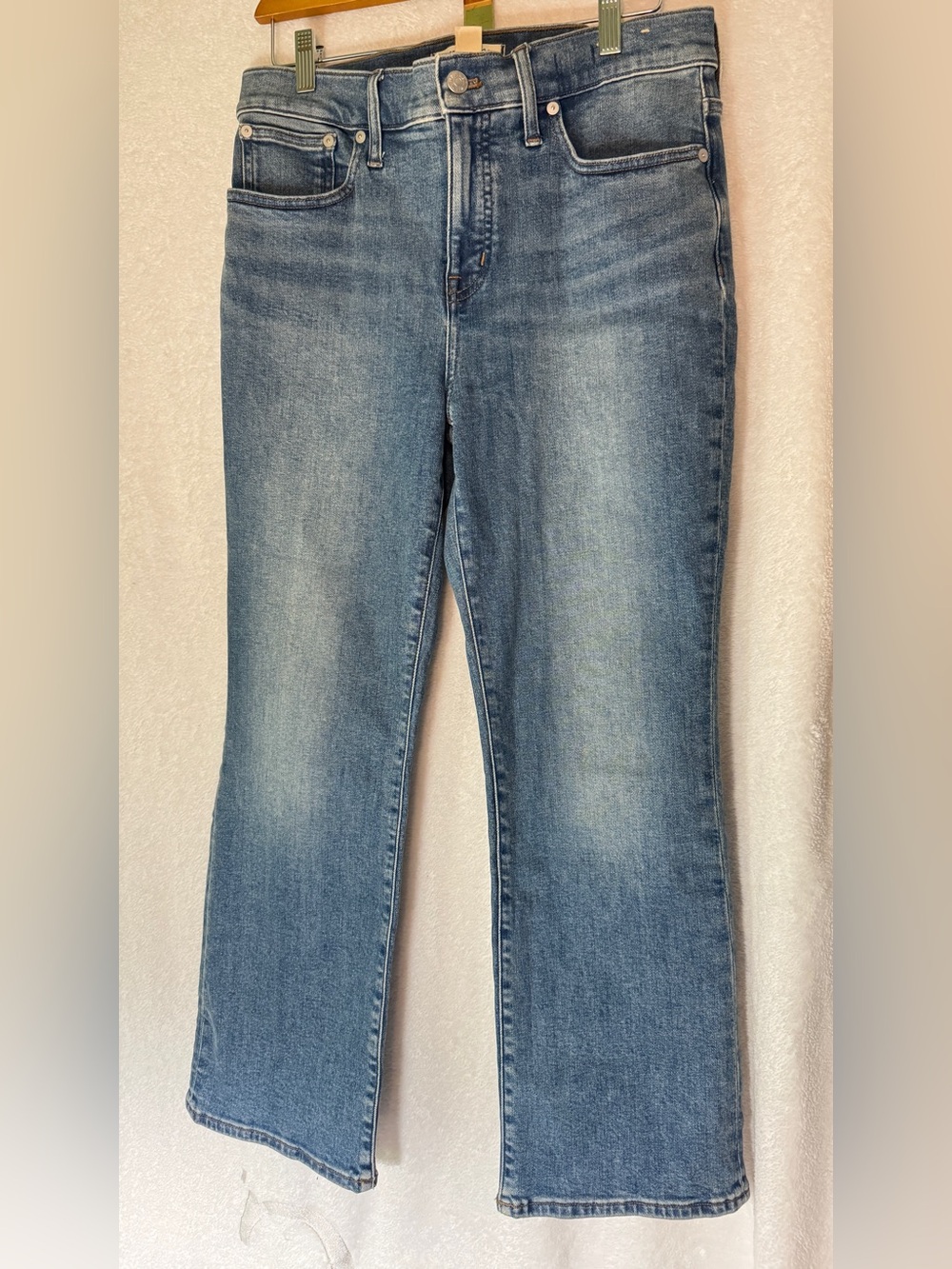 Madewell Straight-Leg Jeans in Medium Blue Wash